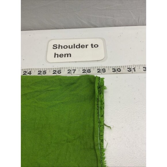 Mexican Blouse Womens Med Green Floral Hand Embroidery Artesian‎ Boho Peasant - Picture 5 of 7